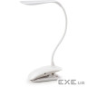 Настільна лампа ColorWay LED Flexible & Clip with built-in accumulator 500mAh (CW-DL04FCB-W)