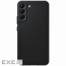 Чохол до мобільного телефона Samsung Leather Cover Galaxy S22 Plus Black (EF-VS906LBEGRU)