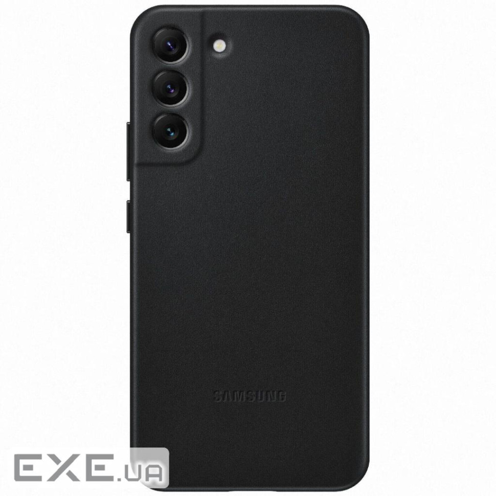 Чохол до мобільного телефона Samsung Leather Cover Galaxy S22 Plus Black (EF-VS906LBEGRU)