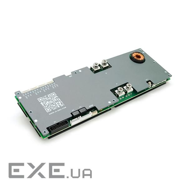 BMS плата JK-PB1A16S15P Li-Ion / LiFePo4 / LTO 7S-17S, 150A, CAN / RS232 / RS485, LED, 0.65m&Ome