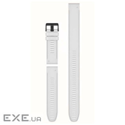 Ремінець до смарт-годинника Garmin 26mm QuickFit White Silicone Band Band (010-12903-00)