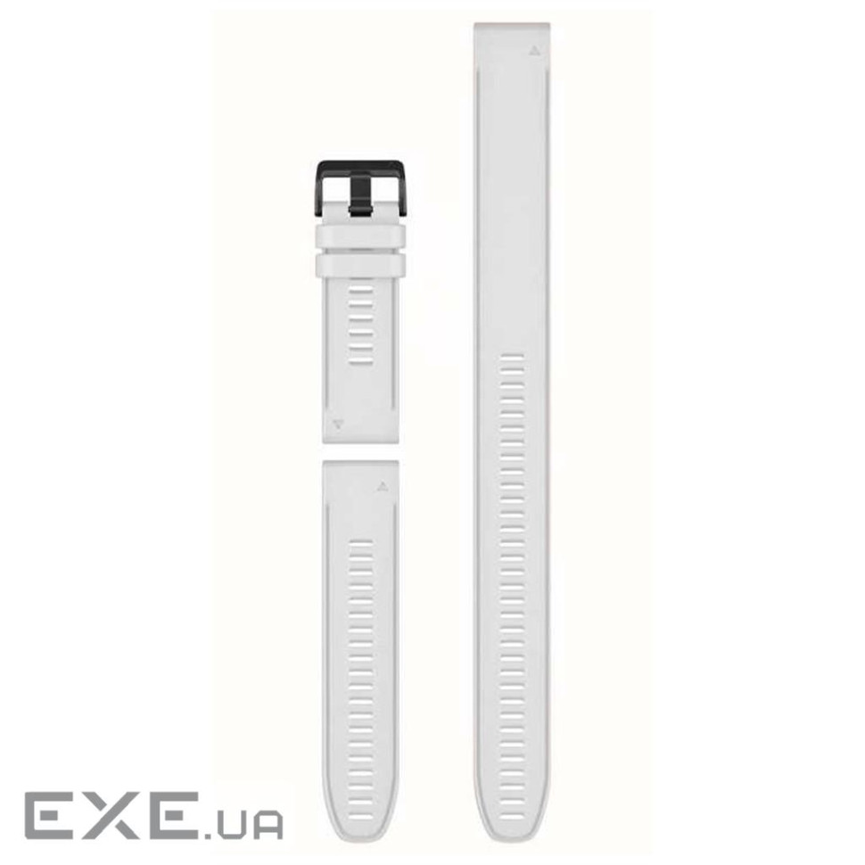 Ремінець до смарт-годинника Garmin 26mm QuickFit White Silicone Band Band (010-12903-00)