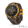 Смарт-годинник Garmin Instinct Crossover AMOLED, BronzeSunburst/Cocoa, GPS смарт-годи (010-03398-01)