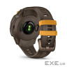 Смарт-годинник Garmin Instinct Crossover AMOLED, BronzeSunburst/Cocoa, GPS смарт-годи (010-03398-01)