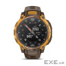 Смарт-годинник Garmin Instinct Crossover AMOLED, BronzeSunburst/Cocoa, GPS смарт-годи (010-03398-01)