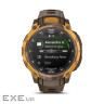 Смарт-годинник Garmin Instinct Crossover AMOLED, BronzeSunburst/Cocoa, GPS смарт-годи (010-03398-01)