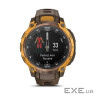 Смарт-годинник Garmin Instinct Crossover AMOLED, BronzeSunburst/Cocoa, GPS смарт-годи (010-03398-01)
