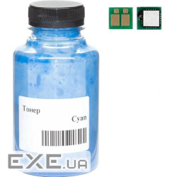 Тонер Canon LBP-650/MF-730 70г 2.3K Cyan +chip AHK (3203707)