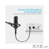 Кабель мультимедійний XLR M to XLR F 5.0m AV130 black Ugreen (20712)