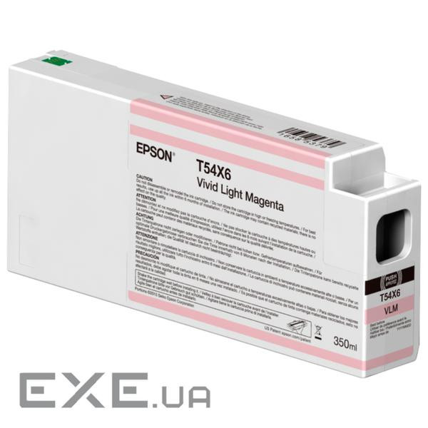 Картридж яскрво світло малиновий для SC-P6/7/8/900 0 350мл EPSON Vivid Light Magenta T5 (C13T54X600) EPSON Vivid Light M