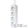 Подовжувач DEFENDER E418 White, 4 розетки, 1.8м (992250)