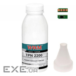 Тонер Pantum M6500/M6607, P2200/2500, 90г Black, chip WWM (TC-PC-211RB-WWM)