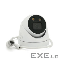 4MП Купольна внутр камера GW IPC15D4MP25 2.8mm POE LED Підсвічування