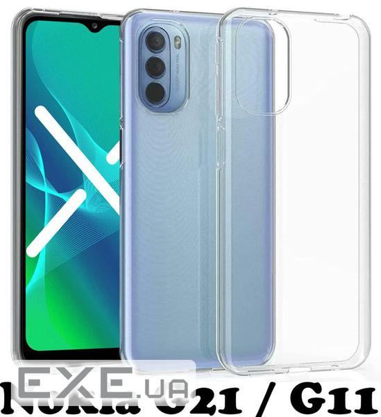 Чохол до мобільного телефона BeCover Nokia G21 / G11 Transparancy (707459)