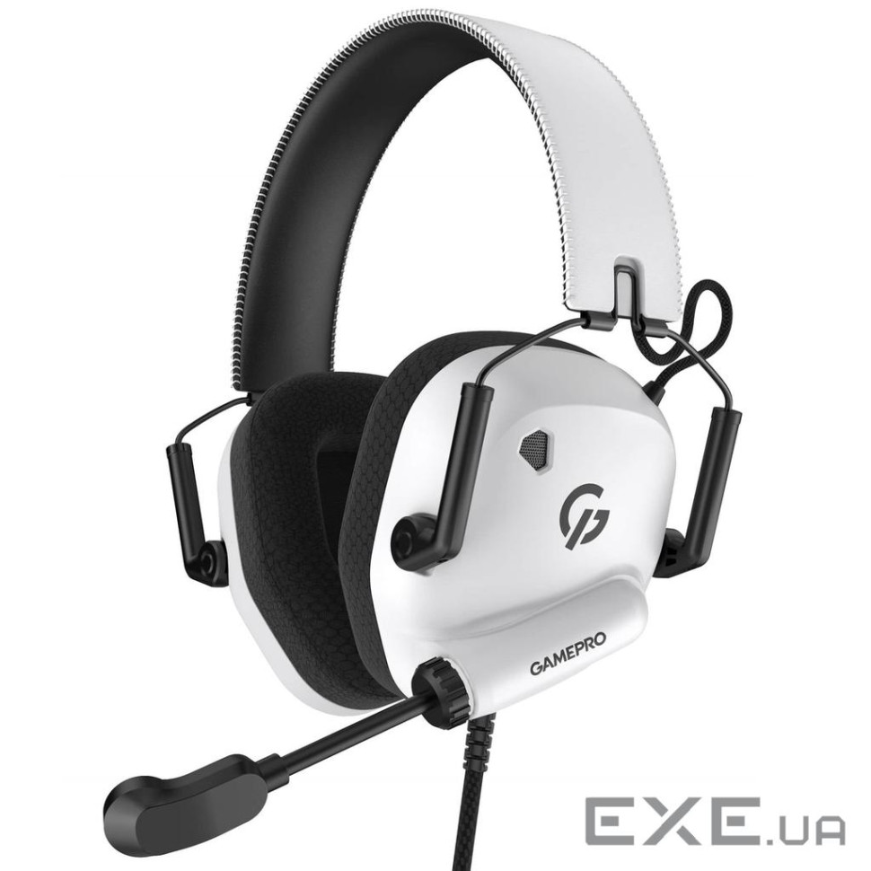 Навушники GamePro Genesis Mercury USB White (HS120W)