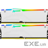 Модуль пам'яті KINGSTON FURY Beast RGB EXPO White DDR5 6000MHz 64GB Kit 2x32GB (KF560C30BWEAK2-64)