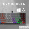 Клавіатура GamePro MK140R Red Swich Low Profile USB Dark Gray