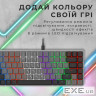 Клавіатура GamePro MK140R Red Swich Low Profile USB Dark Gray