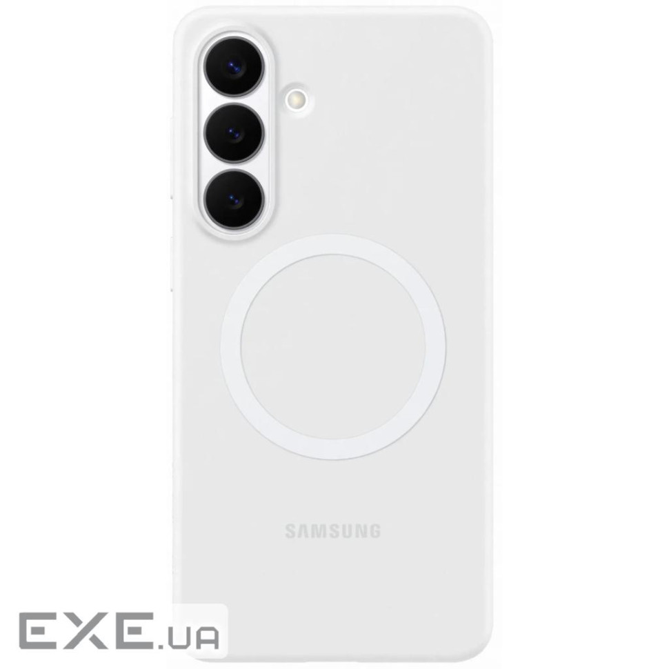 Чохол до мобільного телефона Samsung Silicone Magnet S26 Plus White (EF-ES947CWEGWW)