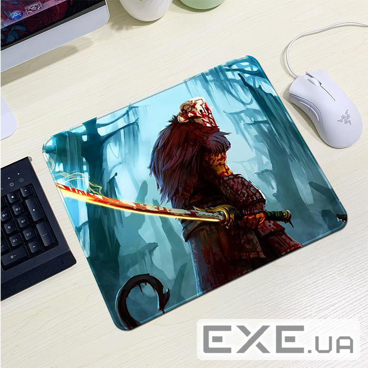 Коврик 240*220 тканинний DOTA2 ''Blyde half-wolf'', толщина 2 мм , OEM (BHW240)