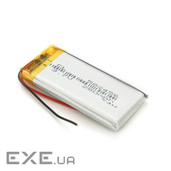 Літій-полімерний акумулятор 5,8*24*56mm (Li-ion 3.7В 280мА&middot,год) (582456) ) (582456)