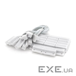 Датчик магнітоконтактний з проводом 30 см MC-38, 27*14*10 мм, пластик, білий (MC-38 B 27*14*10 мм) )