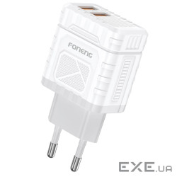 Зарядное устройство Foneng EU57 (2USBх2.4A) White (EU57-CH)