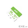 Карта пам"яті Acer 64GB microSD MSC100 /U3/V30/A1/C10 R 100MB/s / Write 30MB/s (BL.9BWWA.336)