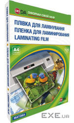 Плівка для ламінування, А4, 125 мкм, матова, 100 од, D&A Art Antistatic (1120102120900)