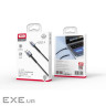 Дата кабель USB 2.0 AM to Lightning 1.0m 2.4A black XO (NB215-L-1-BK)
