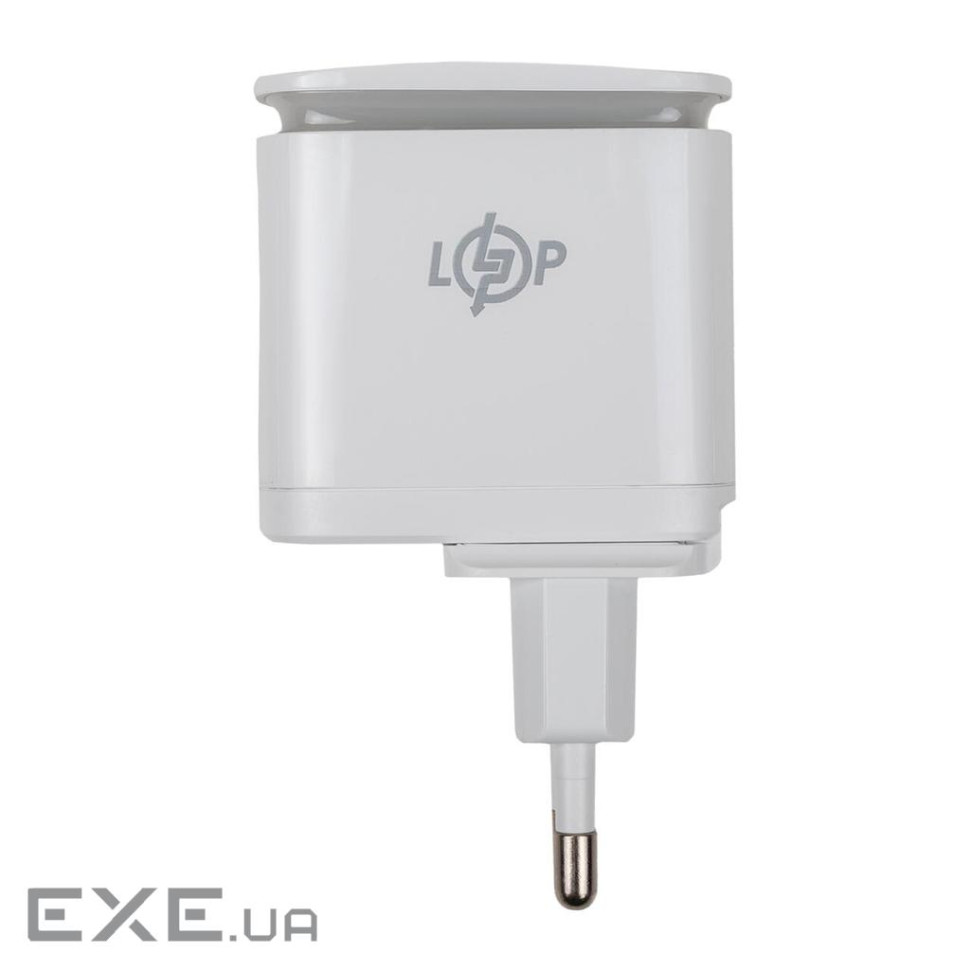Заряджання для телефону LogicPower 25W (Type-C+USB) QC3.0 PD + кабель (Type-C to Type-C) 25WCH (30320)