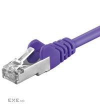 Патч-корд екранованому RJ45 SFTP5e 1.5m,patch AWG26 Gold Foll+Braiding,HQ, (75.09.5552-160)