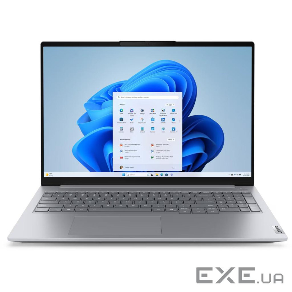 Lenovo ThinkBook 16 G8 IAL, 16.0" WUXGA AG, Ultra 5 225U, 16GB, 512GB SSD, NOOS, 3 (21SK0080RA)