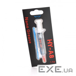 Термопаста Halnziye HY-A8, 1.5 г, шприц 