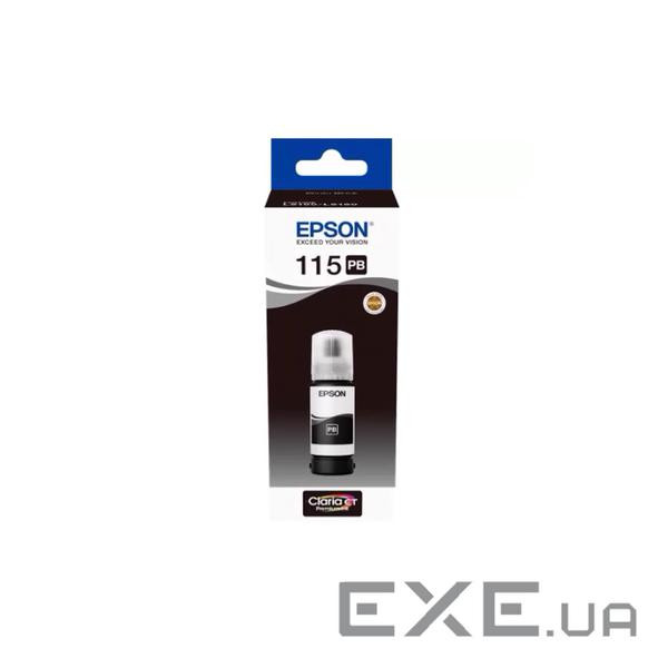 Контейнер з чорнилом Epson 115 EcoTank PhotoBlack (C13T07D14A)