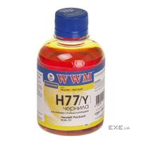 Чорнило WWM HP №177 85 Yellow (H77/Y)