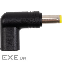 Адаптер PowerPlant USB Type-C на DC 5.5x2.5 мм (CC360574)