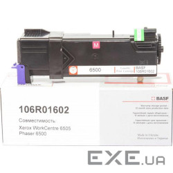 Тонер-картридж BASF Xerox Ph 6500/WC6505 Magenta 106R01602 (KT-106R01602) (BASF-KT-106R01602)