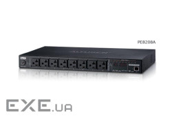 Блок розподілу електроживлення eco PDU, 7 x IEC C13, 1 x IEC C19 (PE8208G-AX-G)