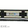 Патч-панель 19" 24xRJ-45 UTP cat.5e, 1U, with cable organizer Kingda (KD-PP07-UTP-C5e-24P)