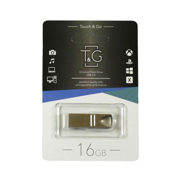 Флеш-накопичувач USB3.0 16GB T&G 117 Metal Series Silver (TG117SL-16G3)