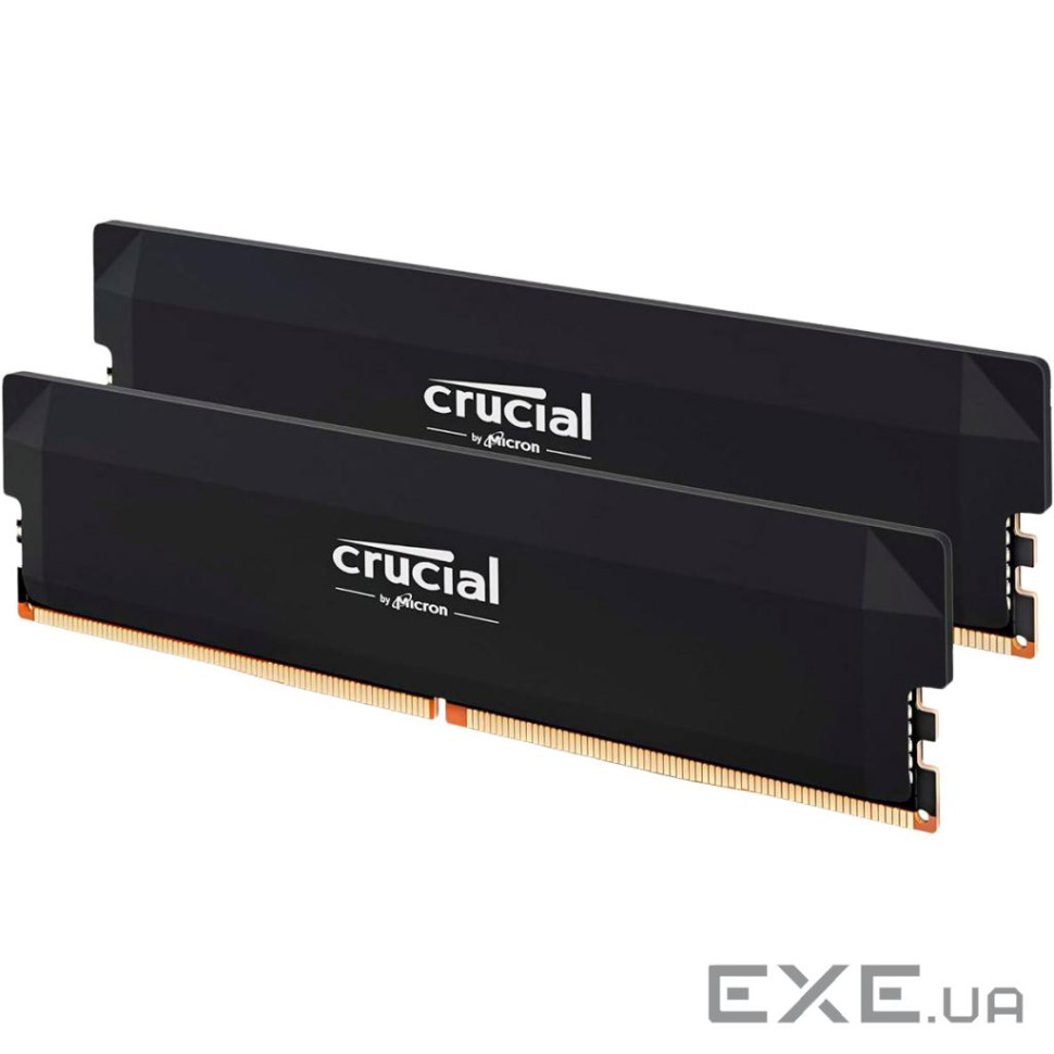 Модуль пам'яті CRUCIAL DDR5 Pro Overclocking DDR5 6400MHz 32GB Kit 2x16GB (CP2K16G64C38U5B)