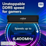Модуль пам'яті CRUCIAL DDR5 Pro Overclocking DDR5 6400MHz 32GB Kit 2x16GB (CP2K16G64C38U5B)