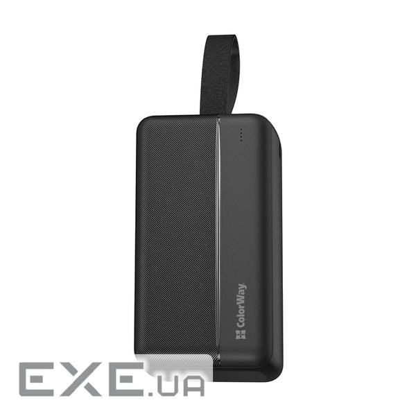 Універсальна мобільна батарея ColorWay High-power 2 30000mAh Black (CW-PB300LPC2BK-PD)