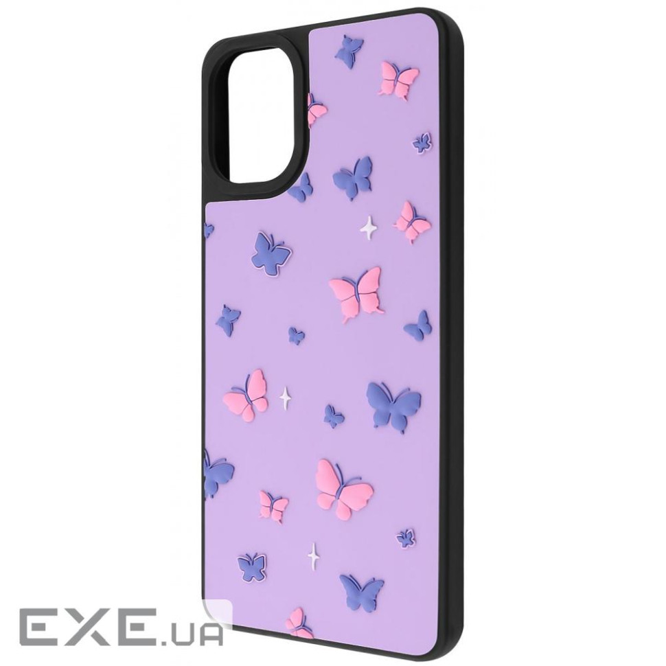 Чехол WAVE Doodle Case Samsung Galaxy A06 butterflies (63496 butterflies)