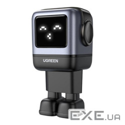Зарядний пристрій Ugreen 1xUSB + 2xUSB-C 65W GaN CD361 gray (25685B)