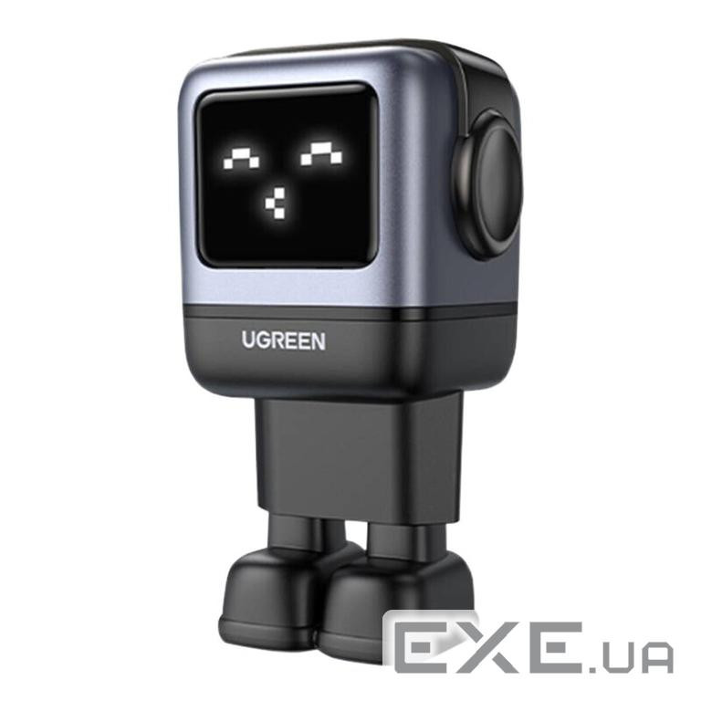 Зарядний пристрій Ugreen 1xUSB + 2xUSB-C 65W GaN CD361 gray (25685B)