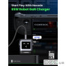 Зарядний пристрій Ugreen 1xUSB + 2xUSB-C 65W GaN CD361 gray (25685B)