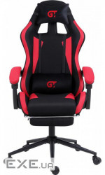 Крісло ігрове GT Racer X-2324 Black/Red (X-2324 Fabric Black/Red)