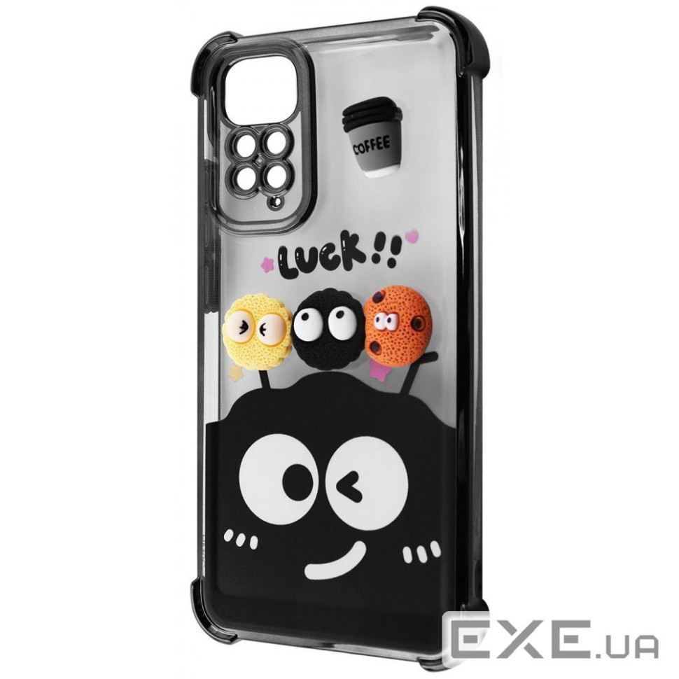 Чехол WAVE Winkie Xiaomi Redmi Note 11 4G/Redmi Note 11S black/splash (64446 black/splash)